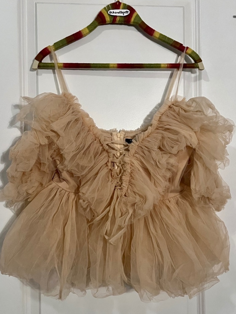 Gorgeous Fairy Lace-Up Blouse